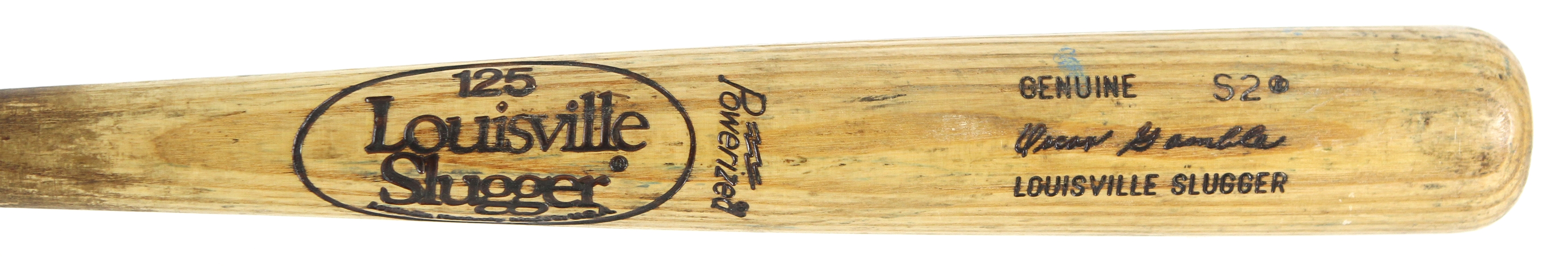 1980-83 Oscar Gamble New York Yankees Louisville Slugger Professional Model Game Used Bat (MEARS LOA)