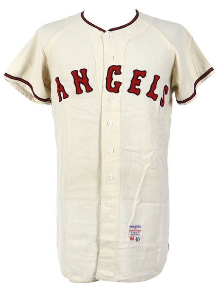 1964 California Angels #36 Home Jersey (MEARS LOA) Period Style Example Only