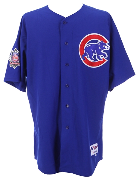 2007-08 Kerry Wood Chicago Cubs Game Worn Alternate Jersey (MEARS LOA/Team COA)