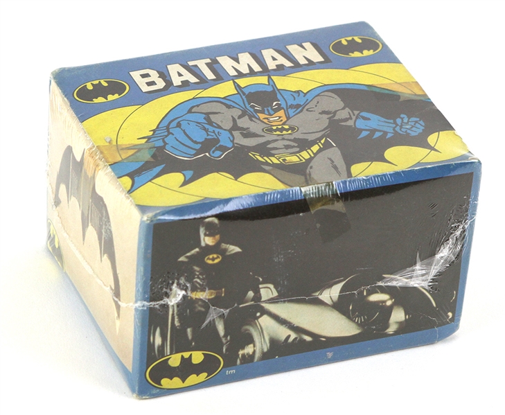 1989 Batman Trading Cards Unopened Hobby Box