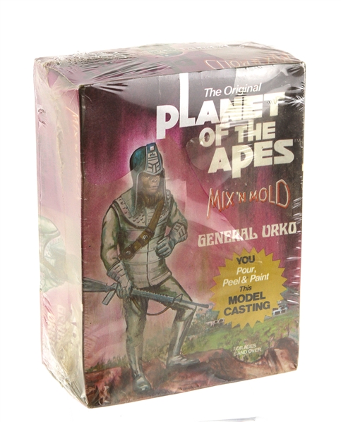 1974 General Urku Planet of the Apes MIB Mix N Mold Model Casting Kit