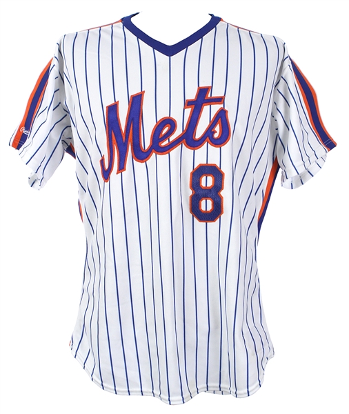 1988 Gary Carter New York Mets Restored Home Jersey (MEARS LOA)