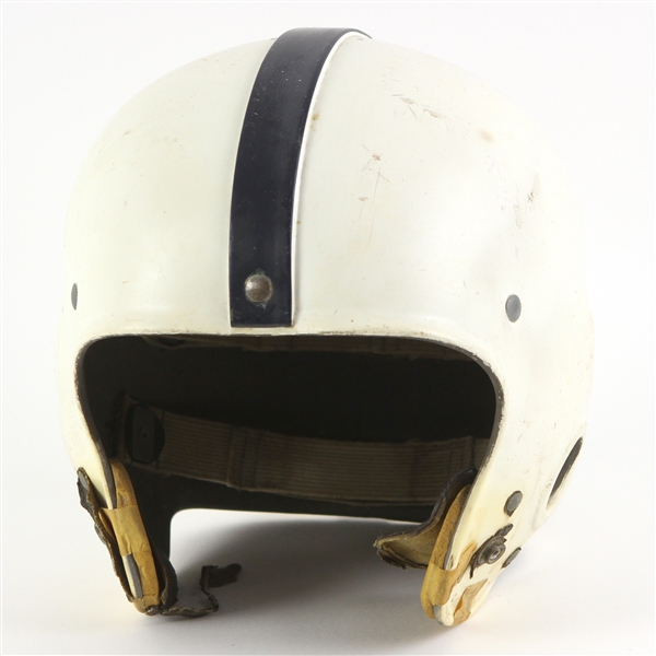 1953-57 Game Worn Football Helmet w/ Baltimore Colts Decals (MEARS LOA)