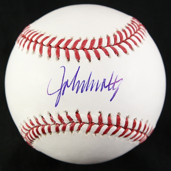 1988-2008 John Smoltz Atlanta Braves Signed OML Baseball (Radtke)