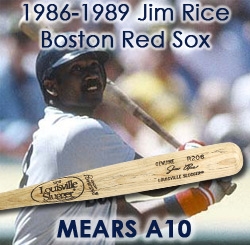1986-89 Jim Rice Boston Red Sox Louisville Slugger Professional Model Game Used Bat (MEARS A10)
