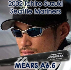 2002 Ichiro Suzuki Seattle Mariners Mizuno Professional Model Game Used Bat (MEARS A6.5)