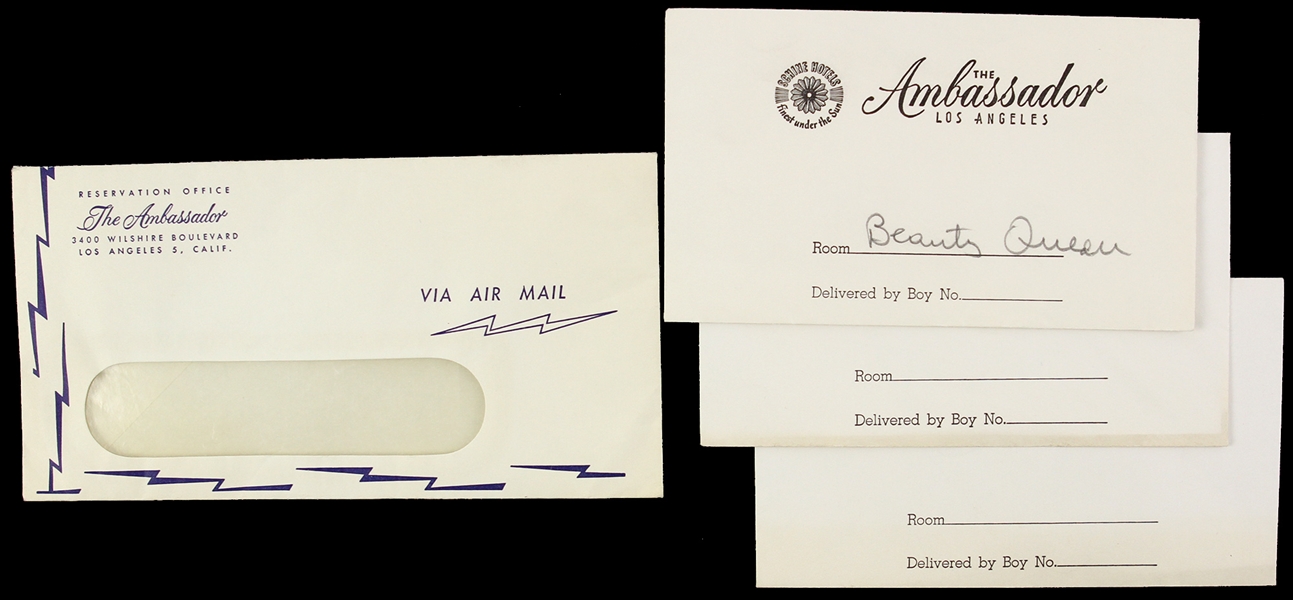 The Ambassador 3"x 7" Reservation Office Envelope