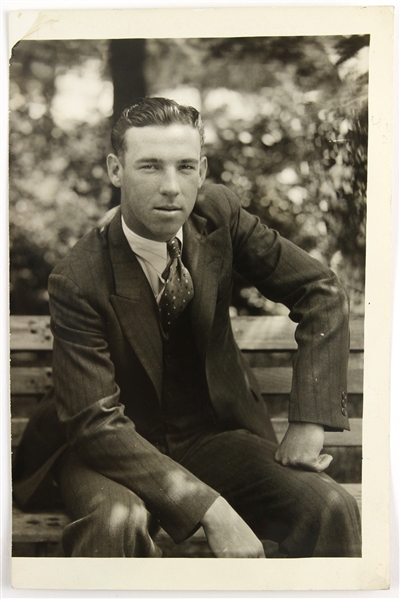 1929-35 Eric McNair Philadelphia Athletics 5.25" x 8" Original Photo