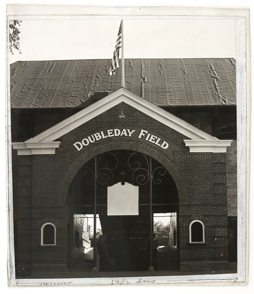 1940s Doubleday Field Baseball Hall of Fame 6" x 7" Original Photo