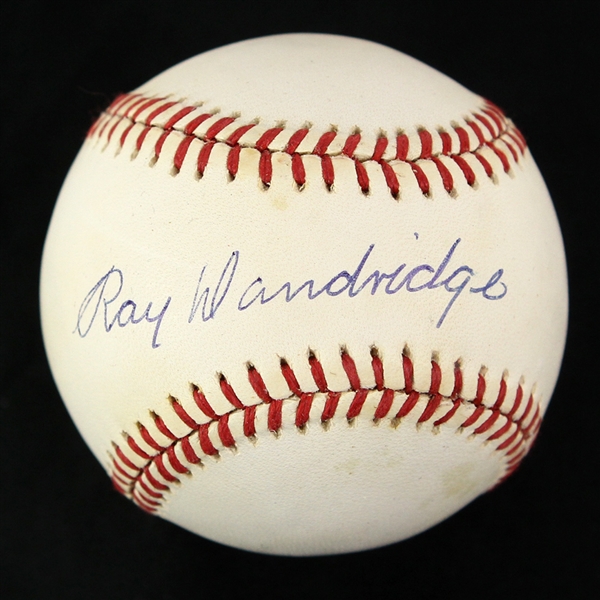 1989-90 Ray Dandridge Negro Leagues Signed ONL White Baseball (JSA)