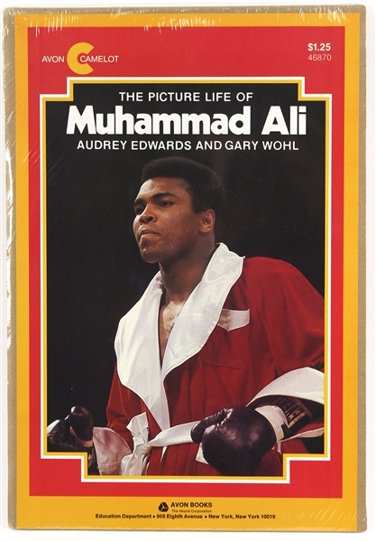 1976 The Picture Life of Muhammad Ali 10.5" x 16" Promotional Poster