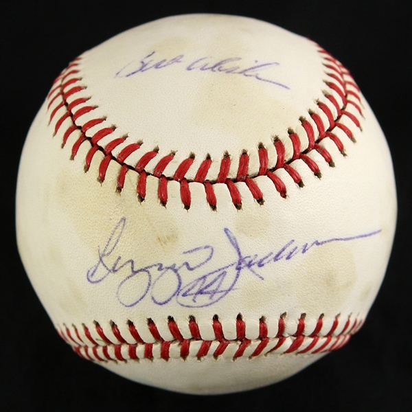 1979 Reggie Jackson New York Yankees Signed OAL MacPhail Baseball (JSA)