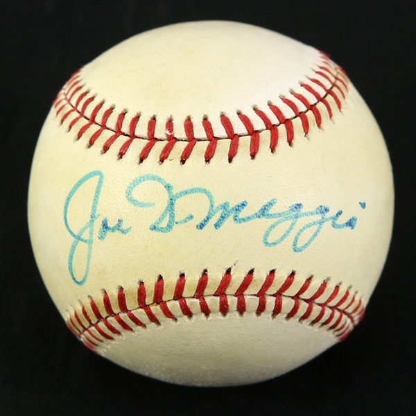 1981 Joe DiMaggio New York Yankees Signed OAL MacPhail Baseball (JSA)