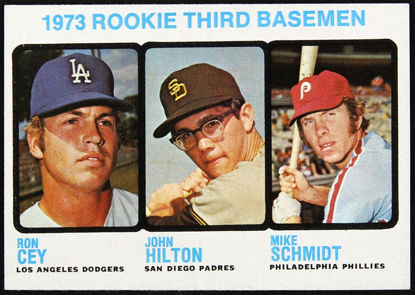 1973 Mike Schmidt Philadelphia Phillies Topps #615 Rookie Trading Card