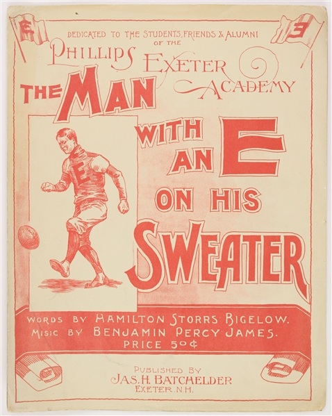 1899 The Man With An E On His Sweater Sheet Music