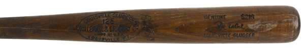 1977-79 Pete LaCock Kansas City Royals H&B Louisville Slugger Professional Model Game Used Bat (MEARS LOA)