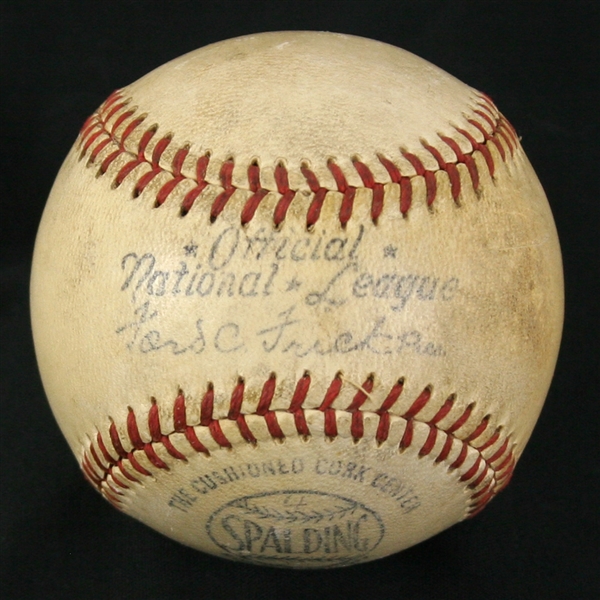 1949-51 Spalding Official National League Ford Frick Baseball