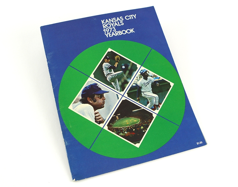 1973 Kansas City Royals Yearbook (First Year at Royals/Kauffman Stadium)