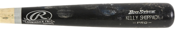 2009 Kelly Shoppach Cleveland Indians Rawlings Adirondack Professional Model Game Used Bat (MEARS LOA)