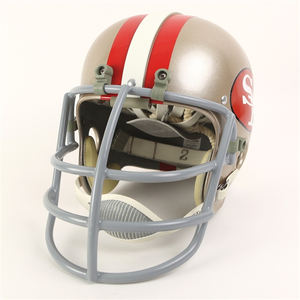 1960s San Francisco 49ers Full Size Riddell Modern Reproduction Suspension Helmet 