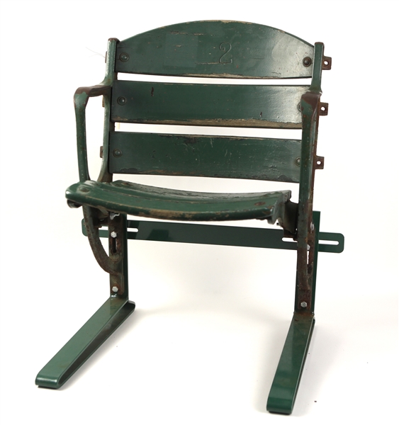 1950s-90s Milwaukee Braves/Brewers Green Bay Packers Milwaukee County Stadium Seat (MEARS LOA)