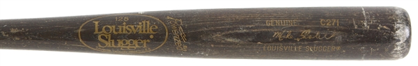 1986-87 Mike Easler Yankees/Phillies Louisville Slugger Professional Model Game Used Bat (MEARS LOA)