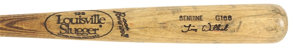 1990 Tim Wallach Montreal Expos Louisville Slugger Professional Model Game Used Bat (MEARS LOA)