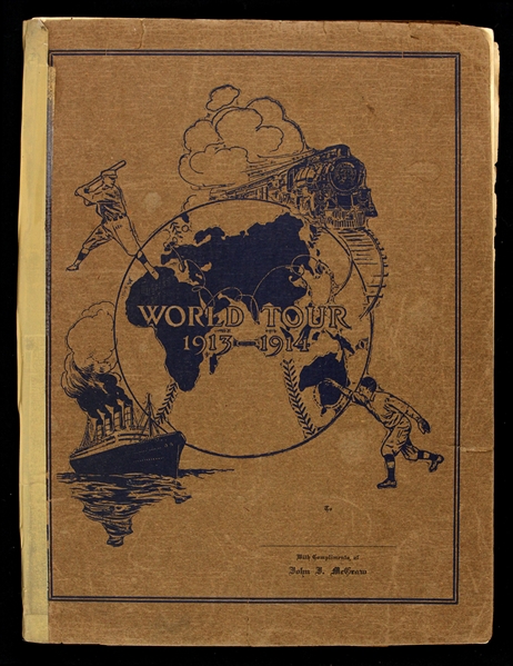 1913-14 Chicago White Sox New York Giants World Tour Retrospective Program