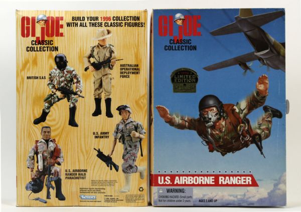 1996 G.I. Joe Classic Collection - Lot of 2 U.S. Airborne Ranger  (MIB)