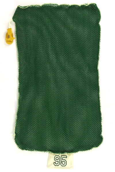 1996-99 Keith McKenzie Green Bay Packers Team Laundry Bag (MEARS LOA)