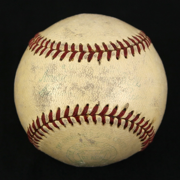 1948-50 Reach Official American League William Harridge Game Used Baseball (MEARS LOA)