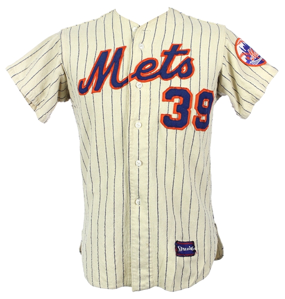 1966-70 New York Mets #39 Organizational Home Jersey (MEARS LOA)