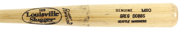 2004-06 Greg Dobbs Seattle Mariners Louisville Slugger Professional Model Game Used Bat (MEARS LOA)