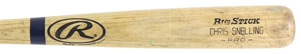 2006 Chris Snelling Seattle Mariners Rawlings Adirondack Professional Model Game Used Bat (MEARS LOA)