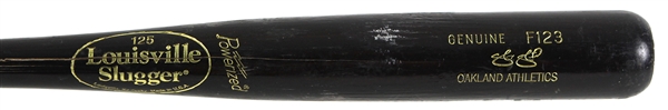 2002-08 Unidentified Player Oakland Athletics Louisville Slugger Professional Model Game Used Bat (MEARS LOA)