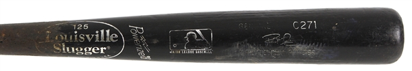 1999-2001 Rob Ducey Philadelphia Phillies Louisville Slugger Professional Model Game Used Bat (MEARS LOA)