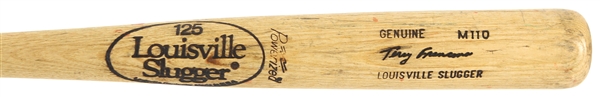 1981-83 Terry Francona Montreal Expos Louisville Slugger Professional Model Game Used Bat (MEARS LOA) Rookie Era