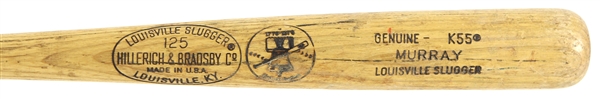 1976 Dale Murray Montreal Expos H&B Louisville Slugger Professional Model Game Used Bat (MEARS LOA)