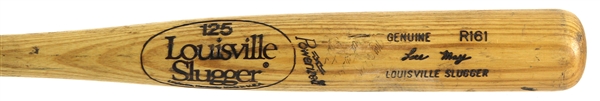 1980-82 Lee May Orioles/Royals Louisville Slugger Professional Model Game Used Bat (MEARS LOA)