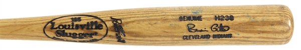 1997-98 Brian Giles Cleveland Indians Louisville Slugger Professional Model Game Used Bat (MEARS LOA)