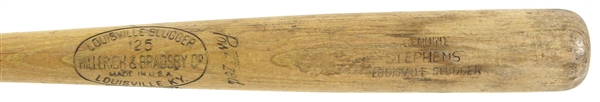 1952-60 Gene Stephens Boston Red Sox H&B Louisville Slugger Professional Model Game Used Bat (MEARS LOA) 