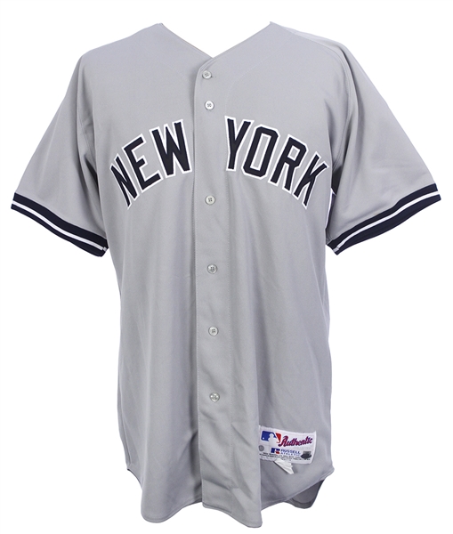 2002 Robin Ventura New York Yankees Road Jersey (MEARS LOA/Steiner)