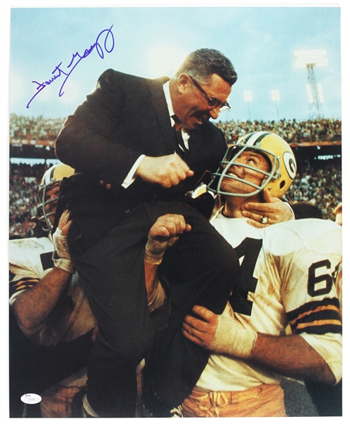 2000s Forrest Gregg Green Bay Packers Signed 16" x 20" Photo (*JSA*)