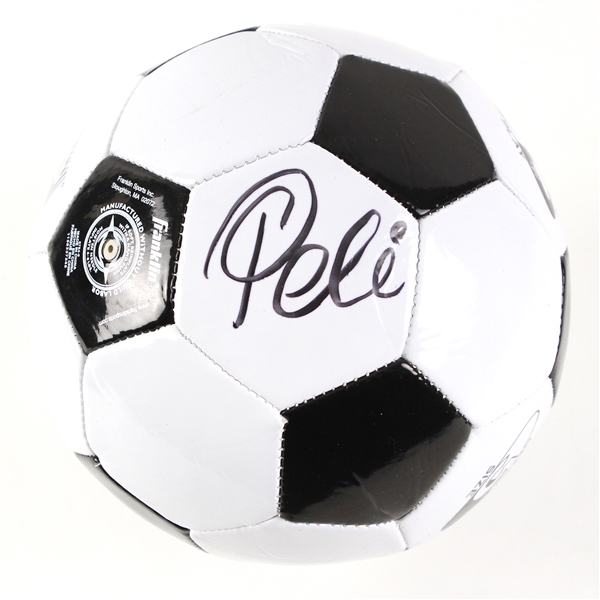 2000s Pele Brazil Soccer Signed Soccer Ball (PSA/DNA)