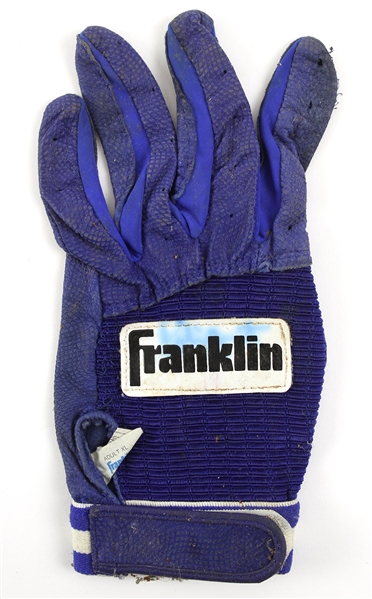 1980s-90s Robin Yount Milwaukee Brewers Signed Game Worn Franklin Batting Glove (MEARS LOA)