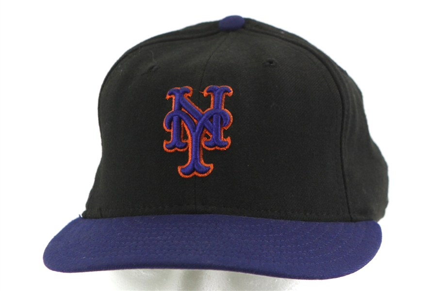 2005-07 Tom Glavine New York Mets Game Worn Cap (MEARS LOA)