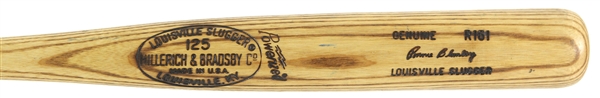 1978 Ron Blomberg Chicago White Sox H&B Louisville Slugger Professional Model Bat (MEARS LOA)