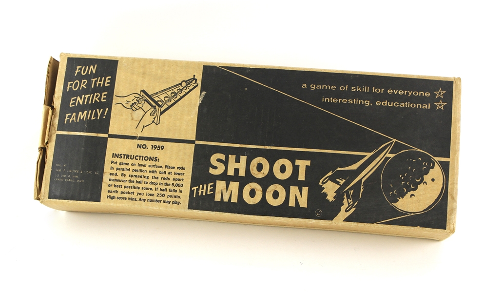 1959 Shoot The Moon Game w/ Original Box