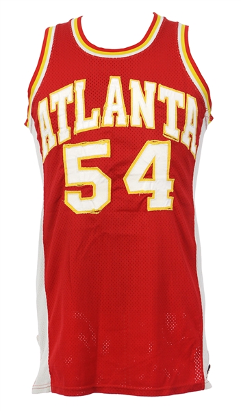 1979-81 Tom McMillen Atlanta Hawks Game Worn Road Uniform (MEARS LOA)