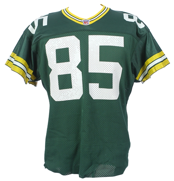 1991 Jeff Query Green Bay Packers Game Worn Home Jersey (MEARS LOA)